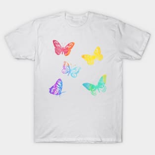 Bolorful Butterflies T-Shirt